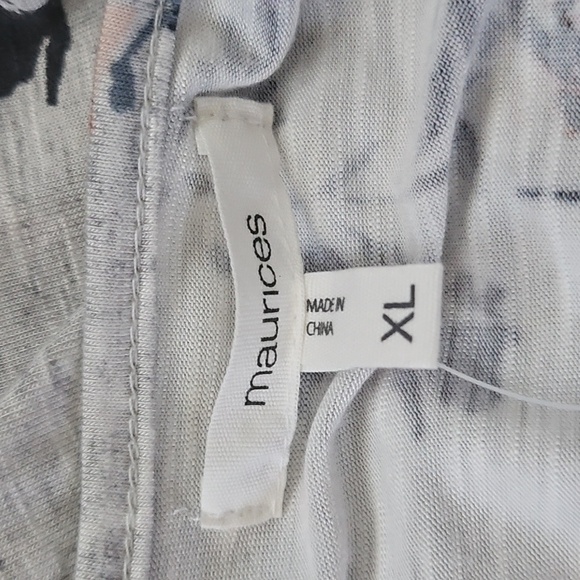 Maurices Floral Lace Trim Women's Tank Top NWT - Picture 12 of 14